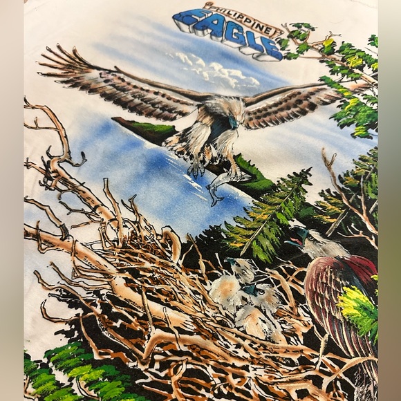 Hand Painted Eagle T-Shirt - Picture 6 of 9